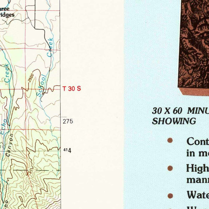 Map of Cuchara, Colorado by USGS, 1983 – Alamosa, Great Sand Dunes & San Luis Valley