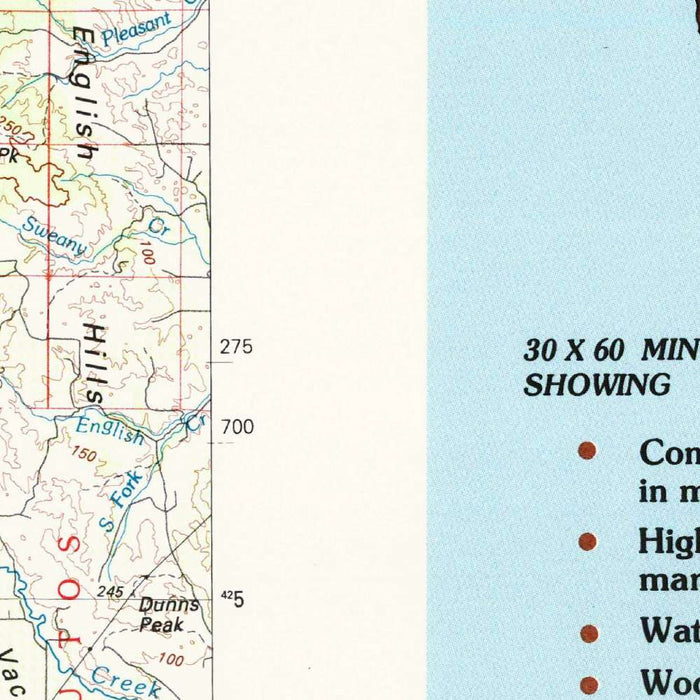Map of Glen Ellen, California by USGS, 1983 – Sonoma, Napa Valley & San Pablo Bay