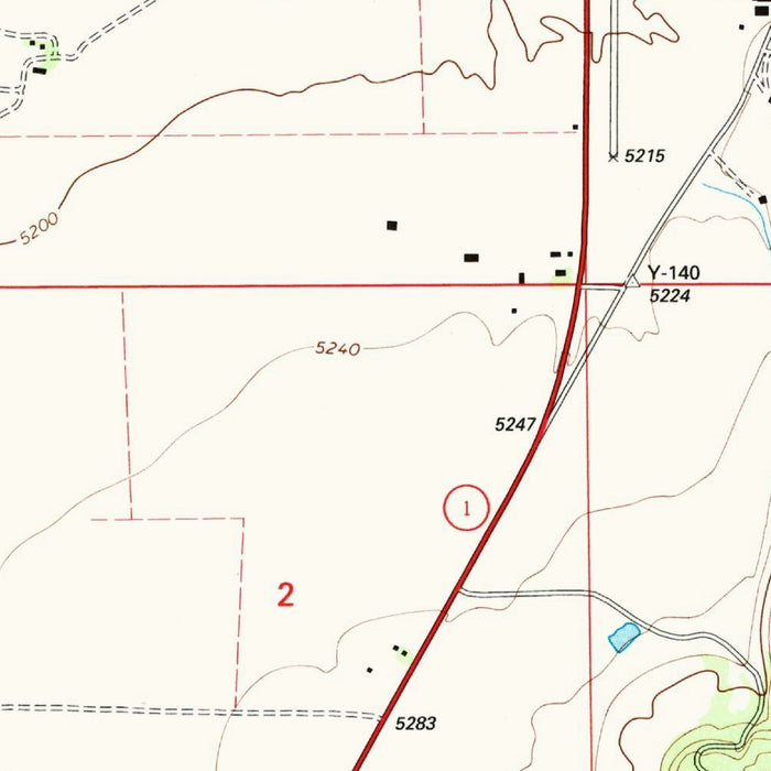 Map of Philipsburg, Montana by USGS, 1996 – Flint Creek & Anaconda-Pintler Wilderness