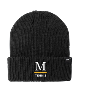 Marshall Girls Tennis - Nike beanie with M Tennis logo
