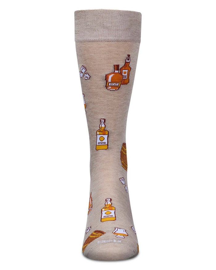 Memoi Whiskey Men`s Bamboo Crew - Premium Socks from Infinity Classics International Inc. - Just $9.95! Shop now at Pat's Monograms
