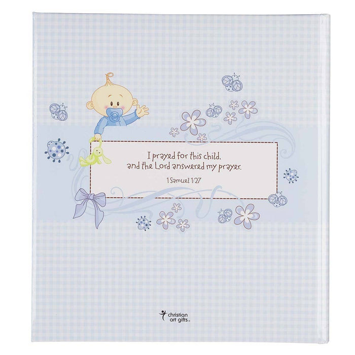 Memory Book Our Baby Boy Padded Hardcover - Premium Baby Gift from Christian Art Gifts - Just $34.95! Shop now at Pat's Monograms