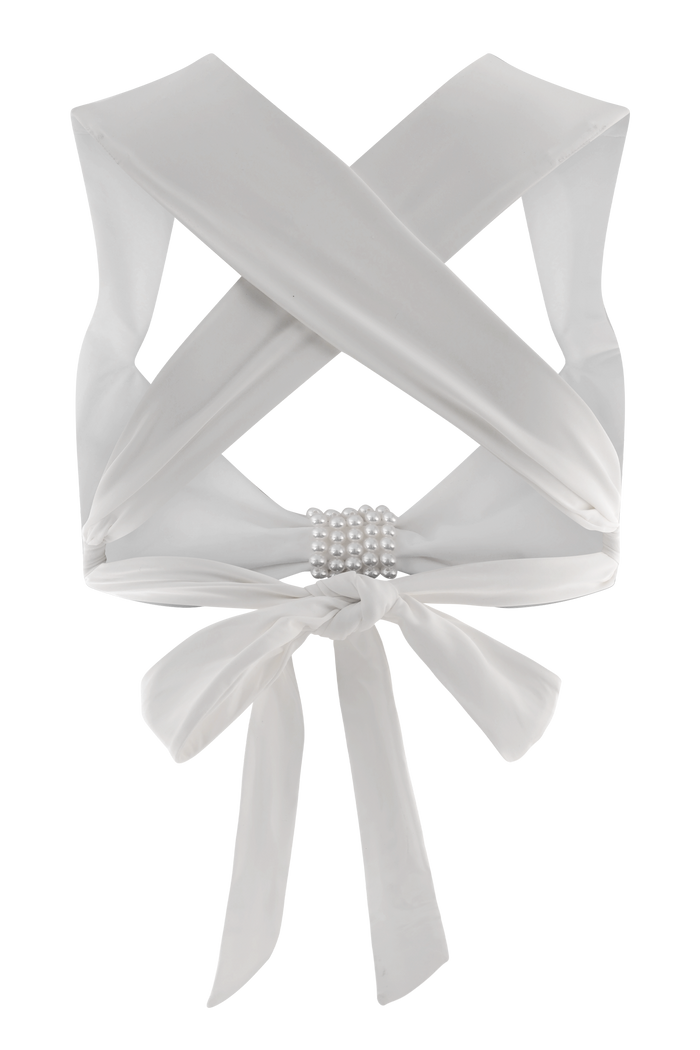 Merida Pearl Bikini Top - White