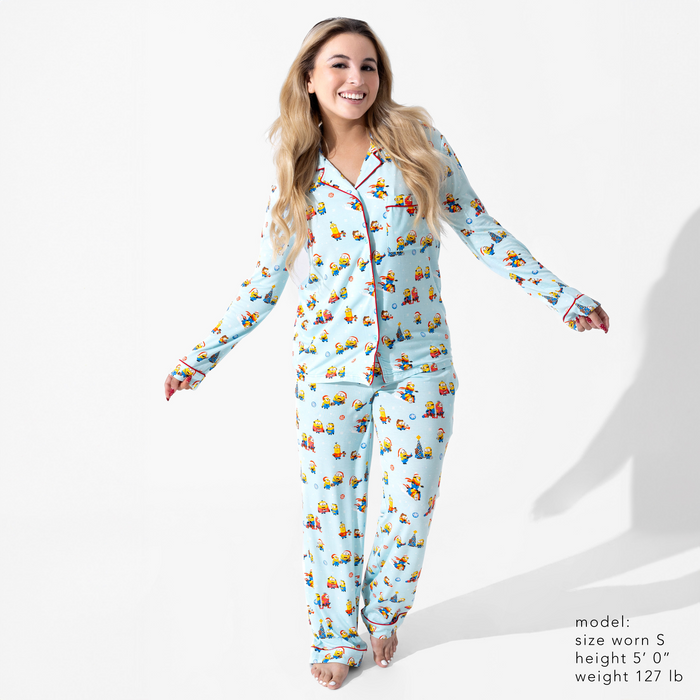 Merry Minions Holiday Bamboo Women's Pajama Set