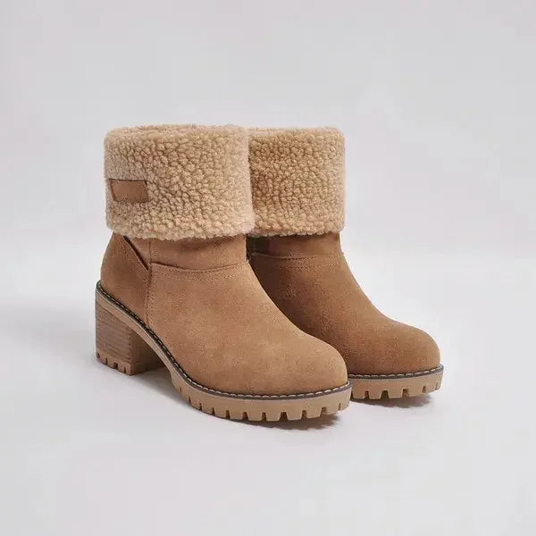 Mid-Tube Snow Boots for Women – Stylish & Versatile