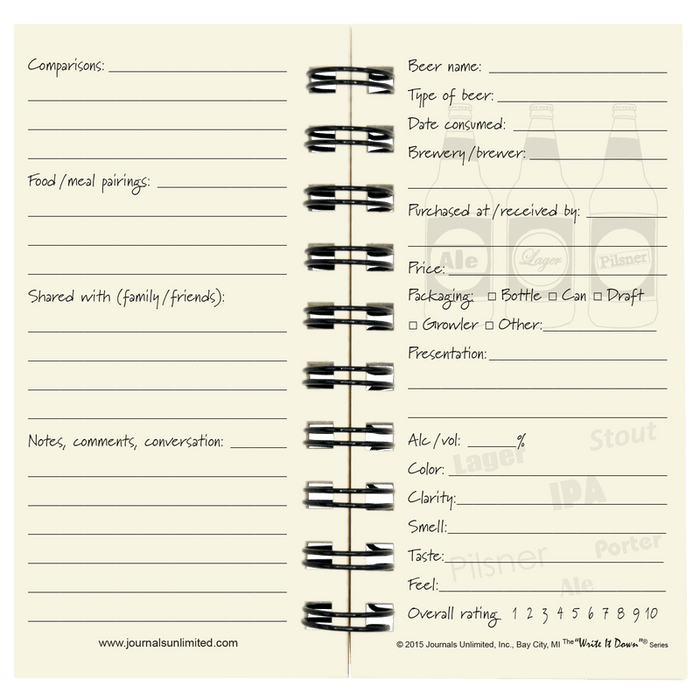 Mini- Beer Journal - Premium Gifts from Journals Unlimited - Just $7.00! Shop now at Pat's Monograms