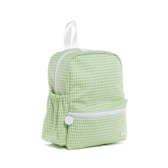 MINI BACKER - GINGHAM LEAF2 Backpack - Premium Backpack from TRVL Design - Just $46.95! Shop now at Pat's Monograms