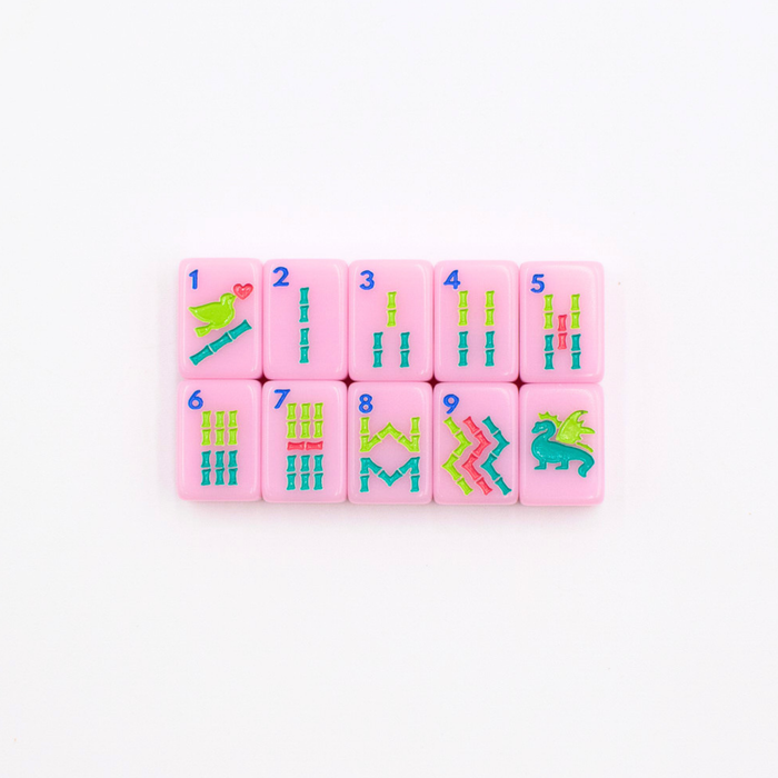 MINI TRAVEL MAHJONG  |  Mini Anywhere Series  |  Pink - Premium Mahjong from My Fair Mahjong - Just $195.95! Shop now at Pat's Monograms