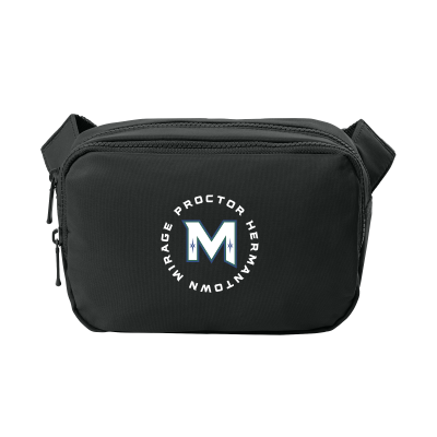 MIRAGE HIGH SCHOOL Hockey - Port Authority BG938 Matte Dual-Compartment Crossbody with circle logo