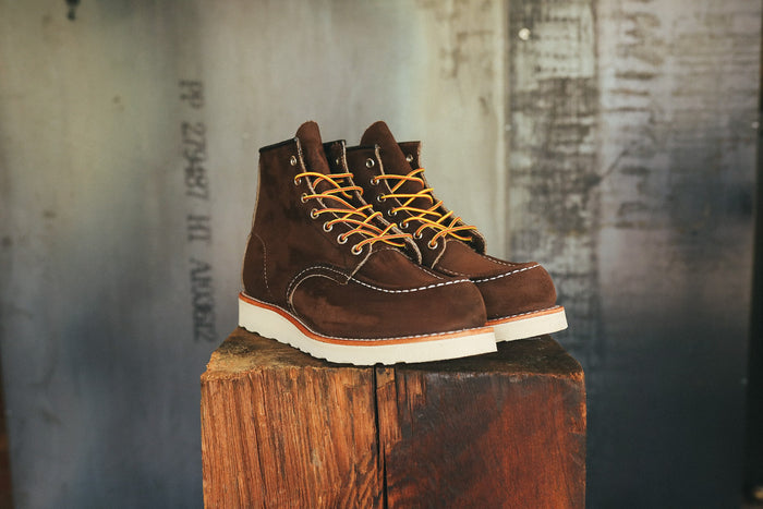 Moc toe Men's 6" Chocolate Muleskinner (08836)