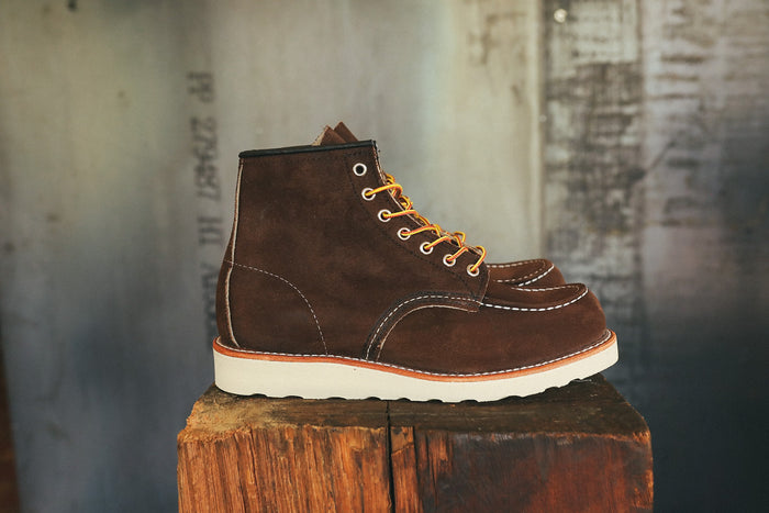 Moc toe Men's 6" Chocolate Muleskinner (08836)