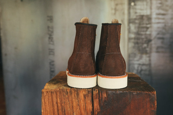 Moc toe Men's 6" Chocolate Muleskinner (08836)