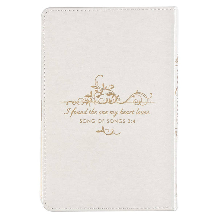 Mr. & Mrs. 366 Devotions for Couples White Faux Leather Devo - Premium Books and Devotionals from Christian Art Gifts - Just $16.99! Shop now at Pat's Monograms