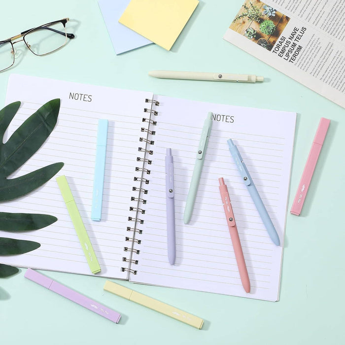Mr. Pen Aesthetic Highlighters & Gel Pens Collection - Premium Art supplies from Mr. Pen - Just $10.95! Shop now at Pat's Monograms