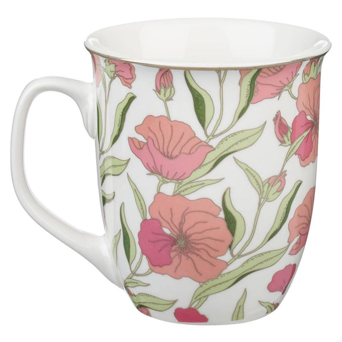 Mug Pink Sister, Always a Friend Prov. 27:9 - Premium Christian Gift Items from Christian Art Gifts - Just $10.95! Shop now at Pat's Monograms