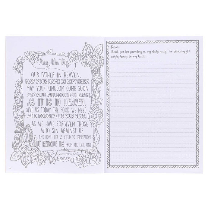My Coloring Prayer Journal - Premium Gift from Christian Art Gifts - Just $12.95! Shop now at Pat's Monograms