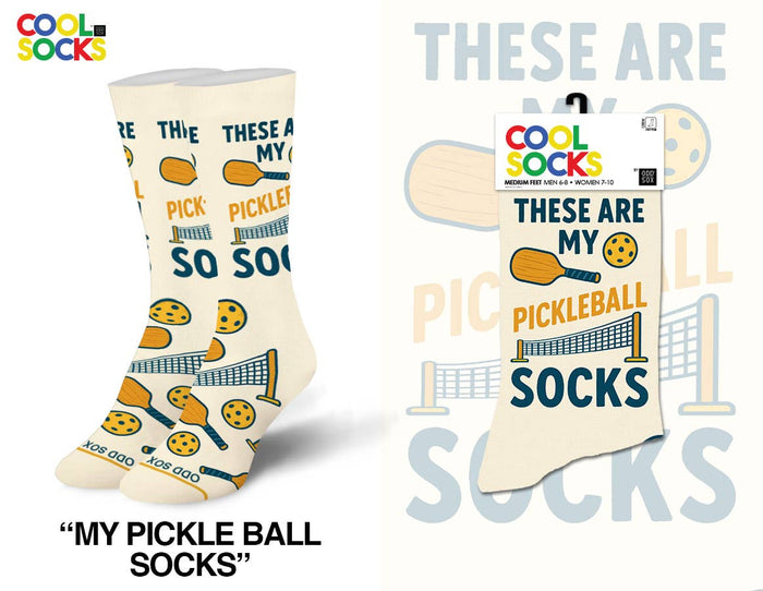 MY PICKLE BALL SOCKS - Mens - Premium Socks from Cool Socks - Just $13.95! Shop now at Pat's Monograms