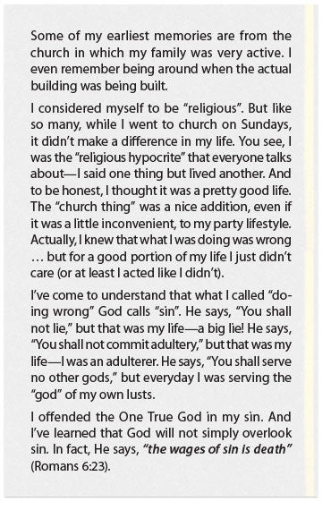 My Story: The Road from Religious Hypocrisy