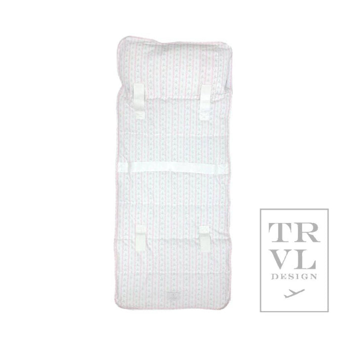 Nap Mat - Rest Up! Ribbon Floral Pink - Premium Napmat from TRVL Design - Just $89.95! Shop now at Pat's Monograms