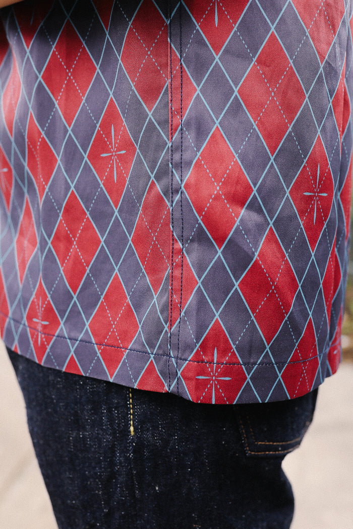 "NARAHIRA" Snake Pattern Shirt - Red (HSA25-01)