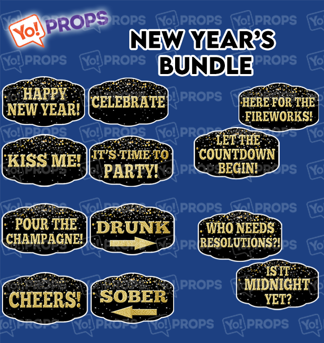 New Years Bundle-Phrases (Gold)