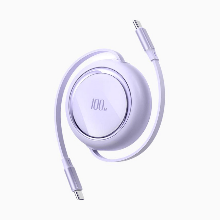 NexTECH® | 100W Fast Charging Retractable Data Cable - NexTECH