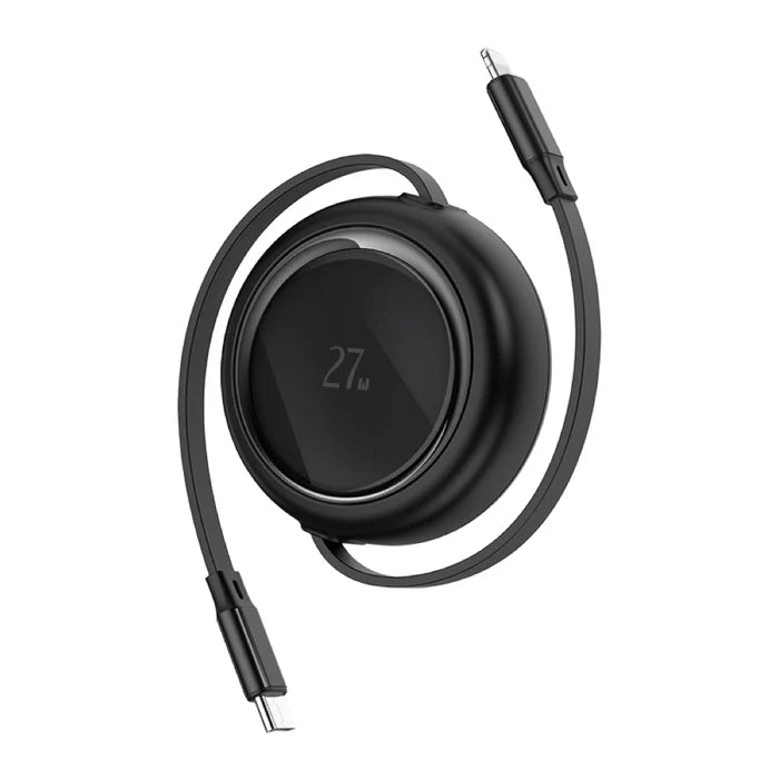 TYPE-C to Apple Lightning / Black / 1-Pack