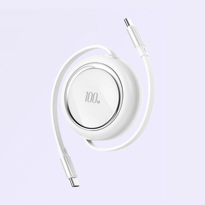 NexTECH® | 100W Fast Charging Retractable Data Cable - NexTECH