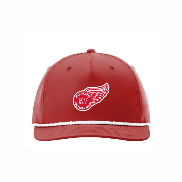 Northern Wings - Richardson Five-Panel Classic Rope Cap - 258 with embroidered logo
