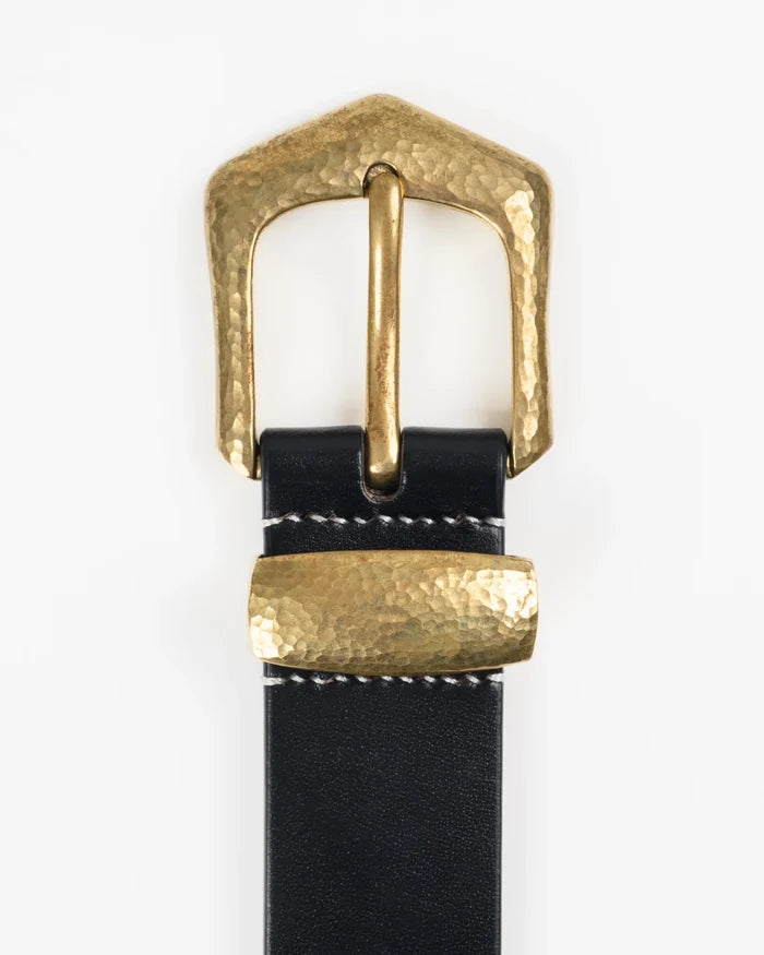 OGL Hand Hammered Ranger Belt - Black