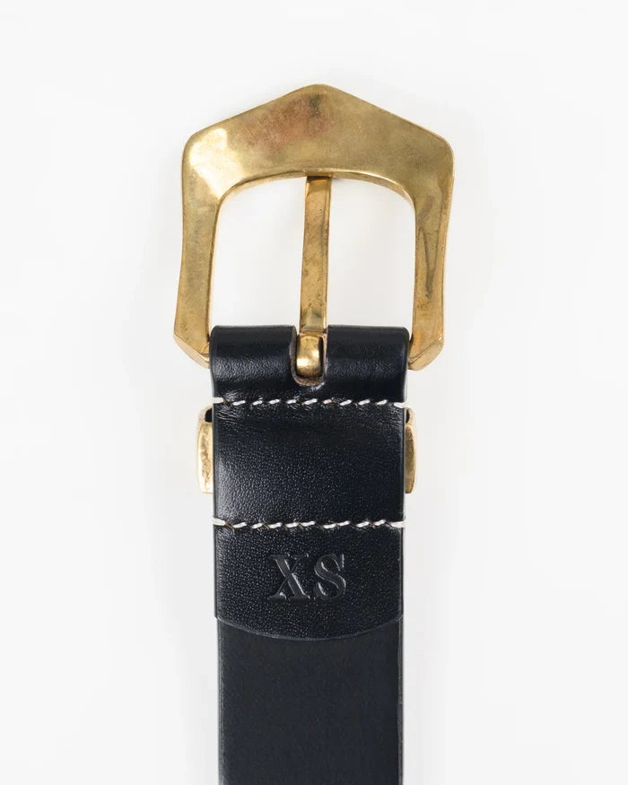 OGL Hand Hammered Ranger Belt - Black