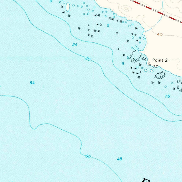 Old Map of Cayucos, California by USGS, 1965 – Estero Bay & Pacific Coast