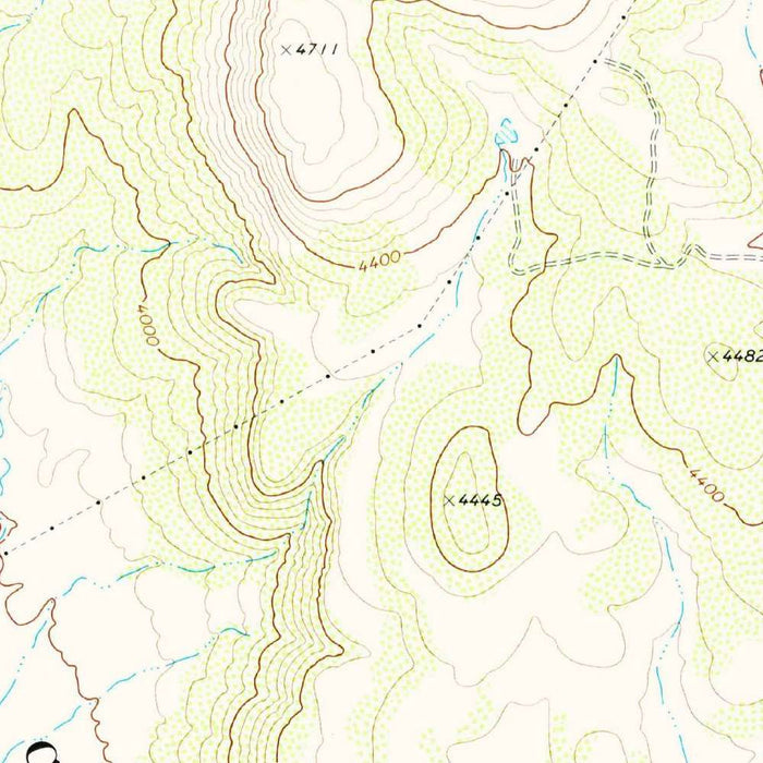Old Map of Clarkdale, Arizona by USGS, 1973 – Verde River, Cottonwood & Mingus Mountain