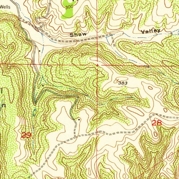 Old Map of Del Mar, California by USGS, 1953 – San Diego, Solana Beach & Pacific Ocean
