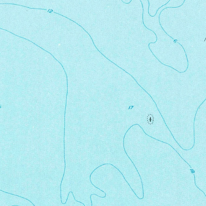 Old Map of Fort Morgan, Alabama by USGS, 1958 – Mobile Point, Pelican Point & Gulf of Mexico