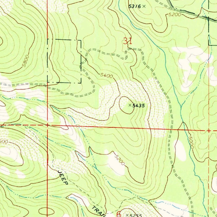 Old Map of Graeagle, California by USGS, 1972 – Blairsden & Plumas National Forest