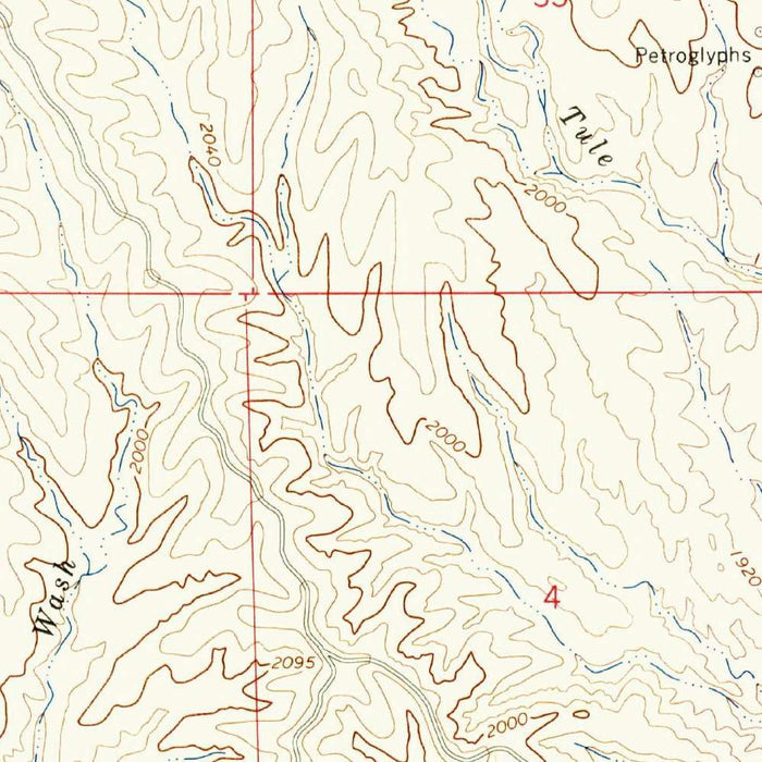 Old Map of Lake Pleasant, Arizona by USGS, 1964 – Governors Peak, Castle Creek & Agua Fria River