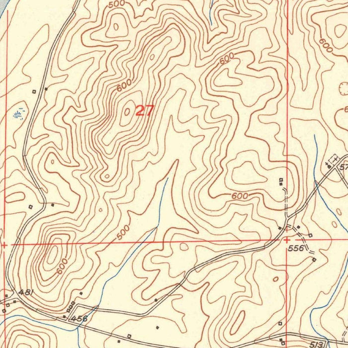 Old Map of Logan Martin Lake, Alabama by USGS, 1951 – Coosa River & Laniers