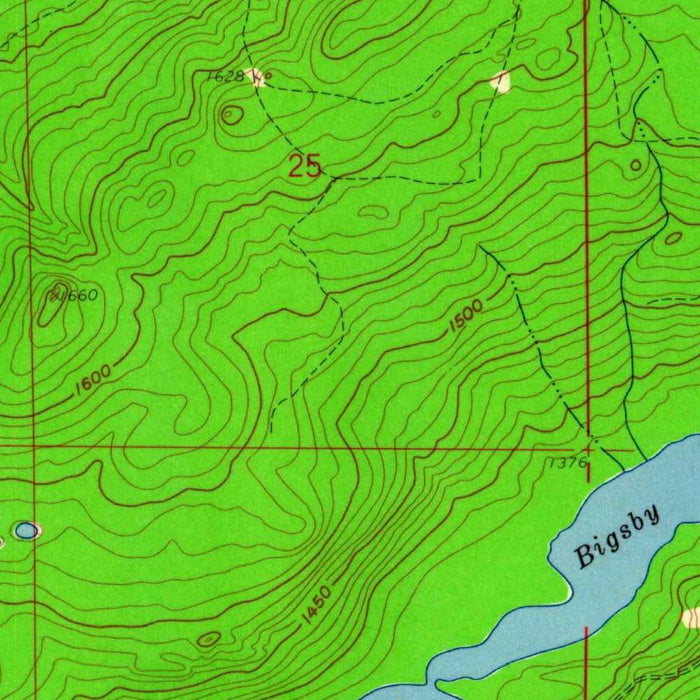 Old Map of Lutsen, Minnesota by USGS, 1959 – Lake Superior, Lutsen Mountains & Cascade River