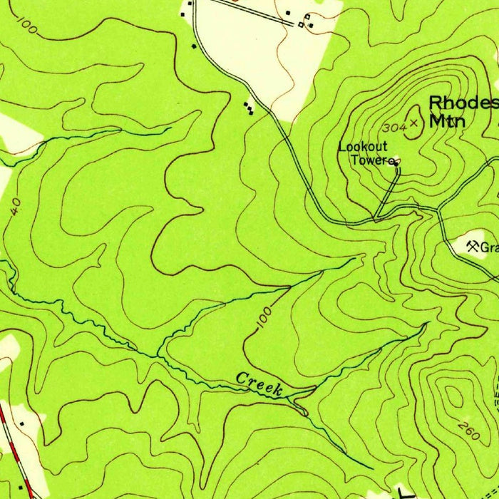 Old Map of North East, Maryland by USGS, 1953 – Elk River & Chesapeake Bay