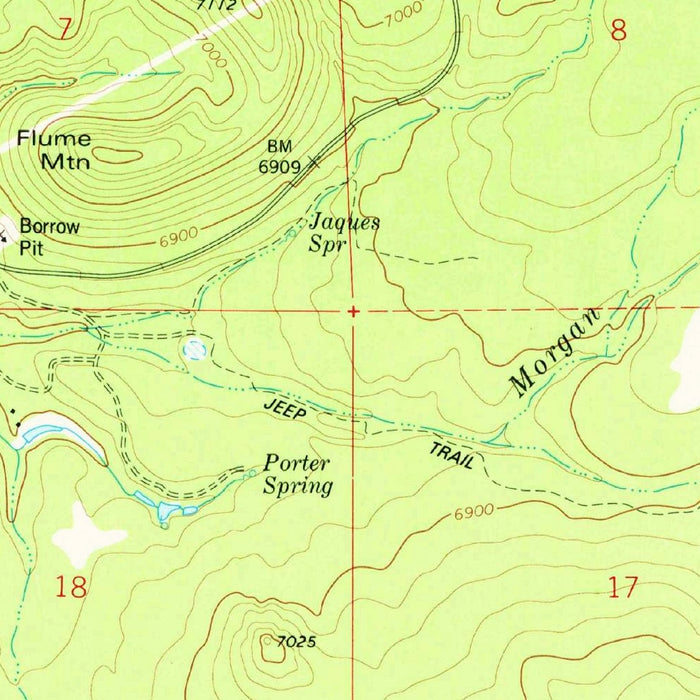 Old Map of Pinetop-Lakeside, Arizona by USGS, 1977 – Sitgreaves National Forest & Rainbow Lake