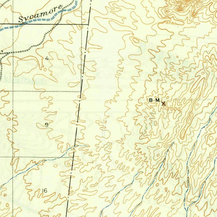 Old Map of Saguaro Lake, Arizona by USGS, 1906 – Salt River, Ft. McDowell & Tonto National Forest