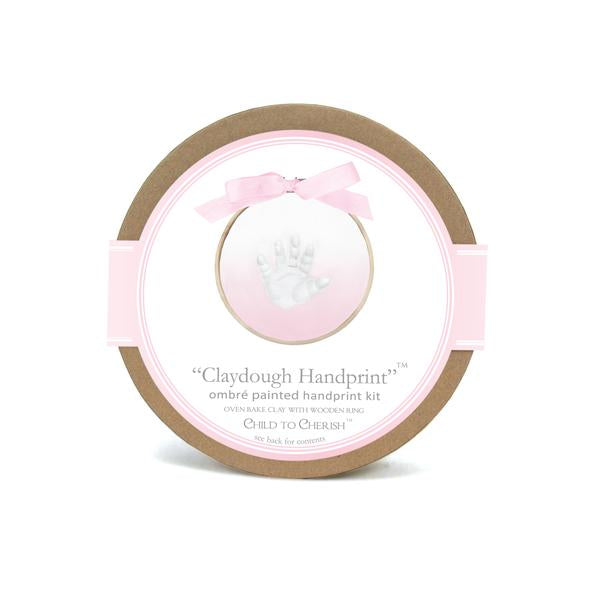 Ombre Claydough Handprint - Pink - Premium Baby Gift from Child To Cherish® - Just $19.95! Shop now at Pat's Monograms