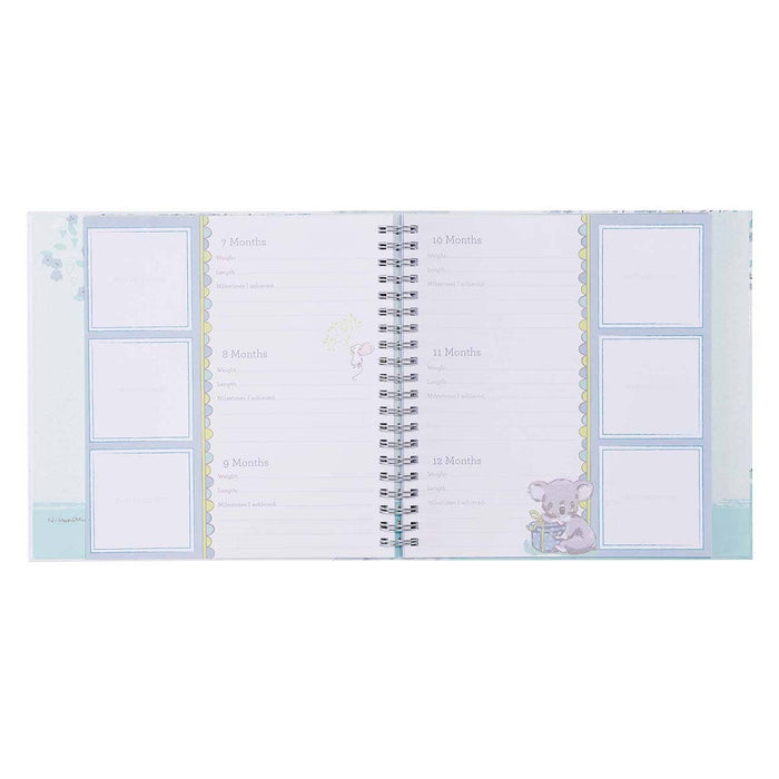 Our Baby Boy's First Year Memory Book - Premium Baby Gift from Christian Art Gifts - Just $27.95! Shop now at Pat's Monograms