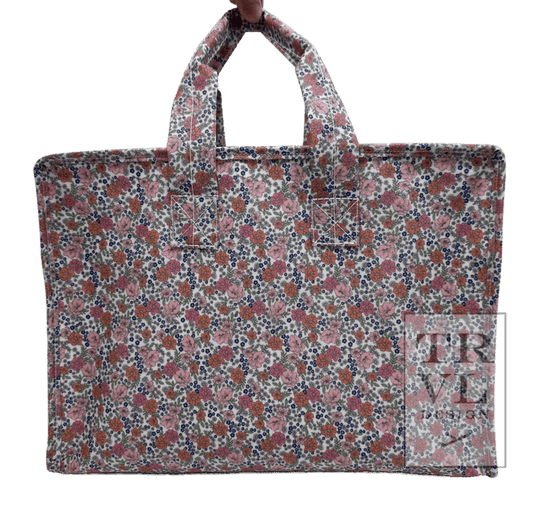 Overnight Tote - Garden Floral - Premium Bags and Totes from TRVL Design - Just $45.95! Shop now at Pat's Monograms