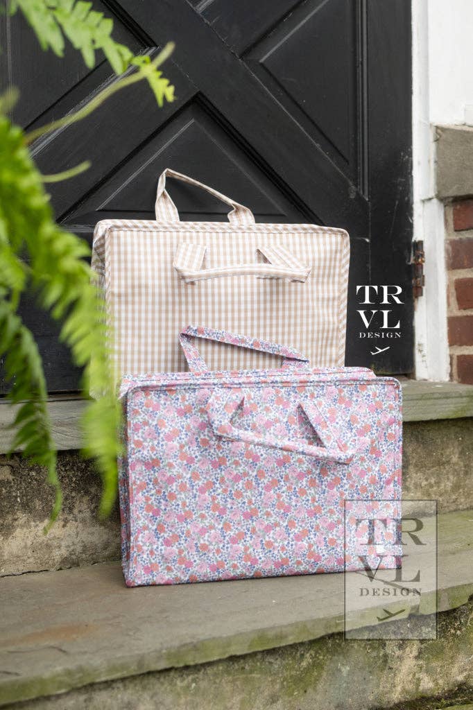 Overnight Tote - Garden Floral - Premium Bags and Totes from TRVL Design - Just $45.95! Shop now at Pat's Monograms
