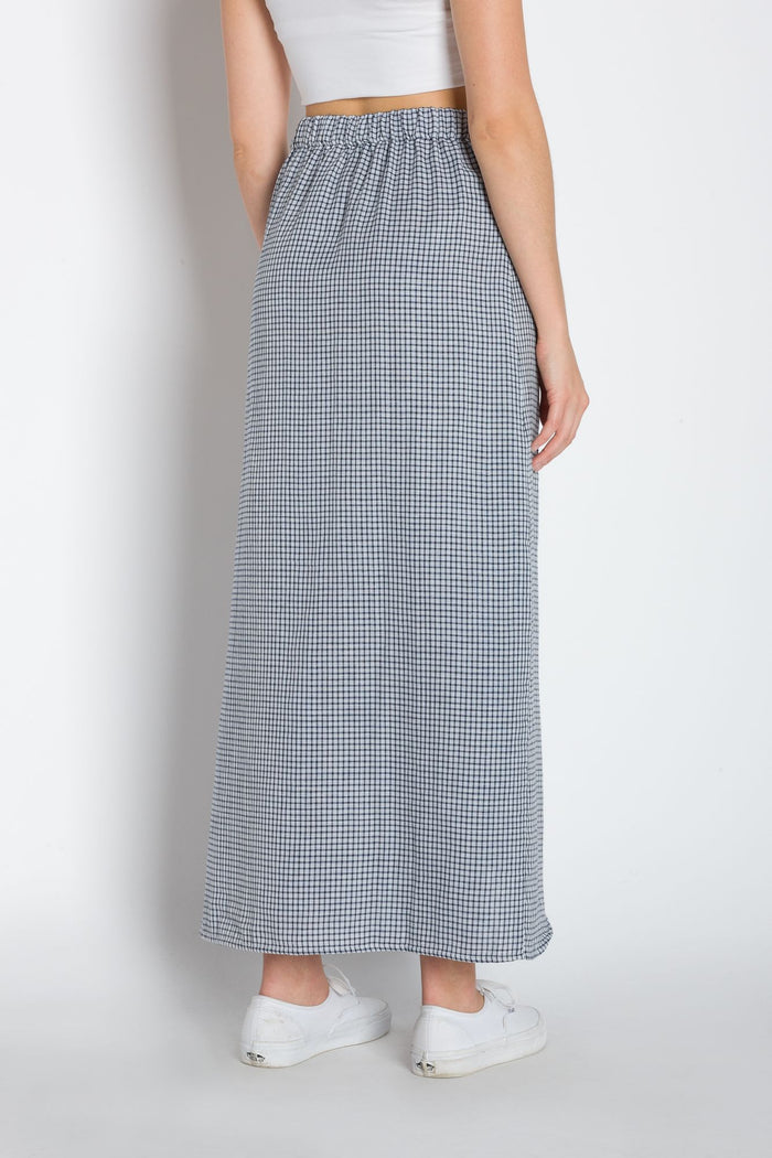 Patricia | Women's Calf Length Woven Wrap Skirt