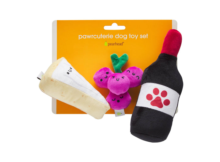 Pawrcuterie Board Dog Toys, Set of 3 - Premium Pet Accessories from Pearhead - Just $7.95! Shop now at Pat's Monograms