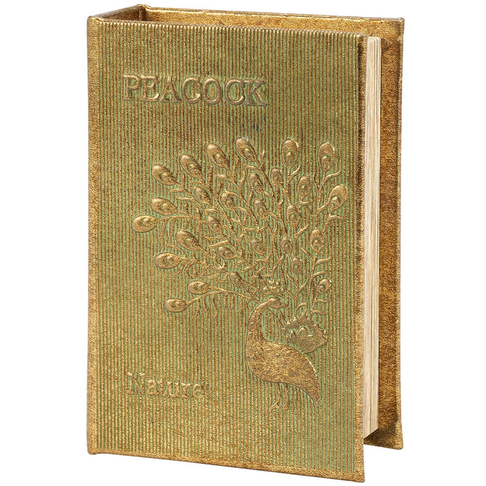 PEACOCK BOOK BOX