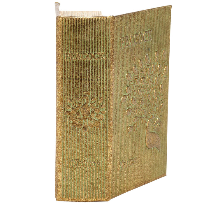 PEACOCK BOOK BOX